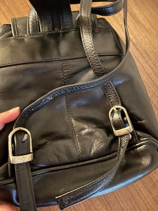 Mochila vintage negra
