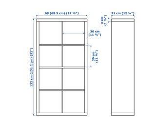 Estantería IKEA FLYSTA Blanca