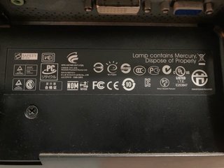 Monitor HP 21.5 Negro/Plata