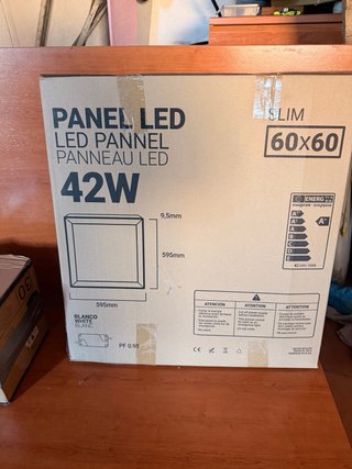Panel LED Slim 42W 60x60