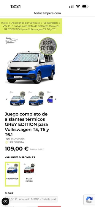 Aisladores T5, T6, T6.1 (L1) Doble Puerta