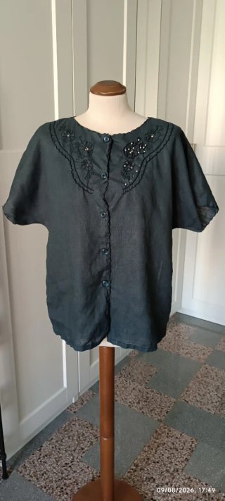 Camicia donna lino taglia unica
