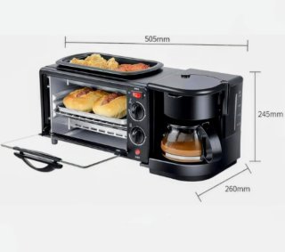 Máquina Desayuno Multifuncional 3 en 1