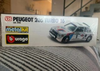 Burago Peugeot 205 Turbo 16 Cod. 5106