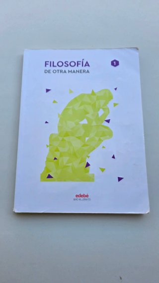 Libro filosofía 1° bachillerato EDEBE