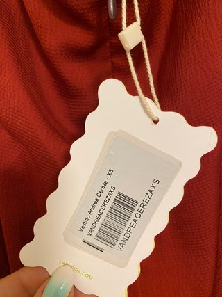 Vestido Clara Lady Pipa Rojo Talla XS