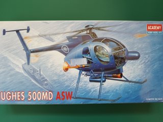 Maqueta Academy Helicóptero Hughes 500MD ASW 1/48
