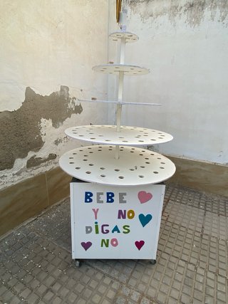Carrito de cupitos para eventos