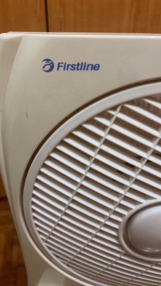 2 Ventiladores Firstline Beige/Blanco