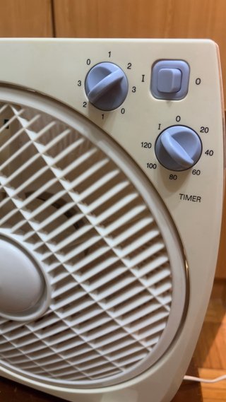 2 Ventiladores Firstline Beige/Blanco