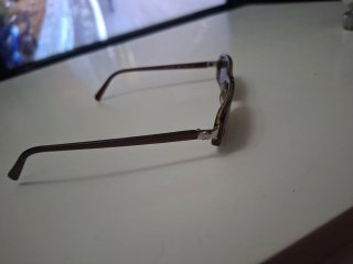 Gafas Versace Marrón/Gris Elegantes