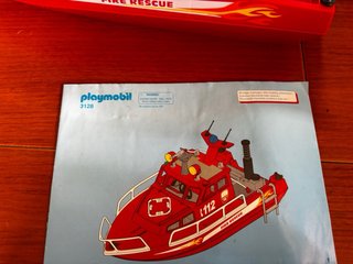 Barco Bomberos Playmobil 3128