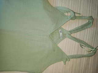 Mono largo Zara verde