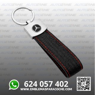 Llavero Mercedes Benz cuero