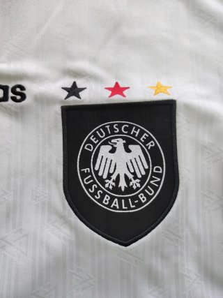 Camiseta Vintage Alemania 1996 Adidas