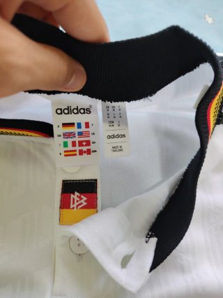 Camiseta Vintage Alemania 1996 Adidas