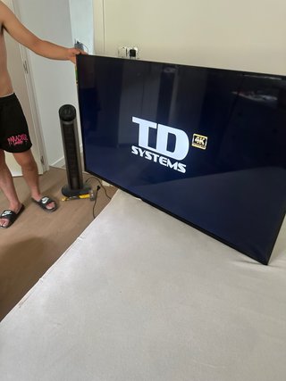 Televisión TD Systems 55 4K UHD