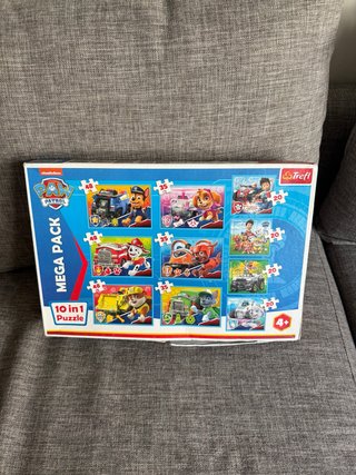 Paw Patrol Mega Pack 10 en 1 Puzzles
