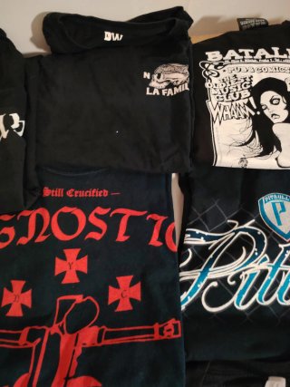 Lote 16 Camisetas Rock/Metal