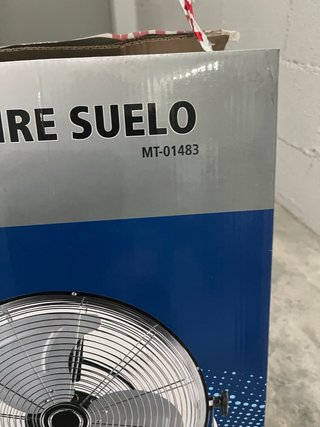 Ventilador de suelo 40cm 90W 3 velocidades
