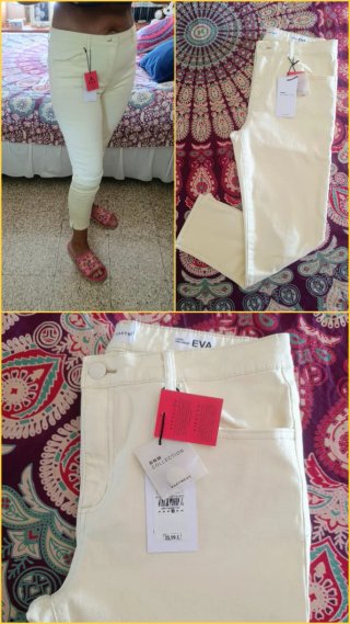 Pantalones Capri Easy Wear Talla 42. NUEVO.
