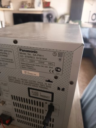 Minicadena Panasonic 5 CD Changer