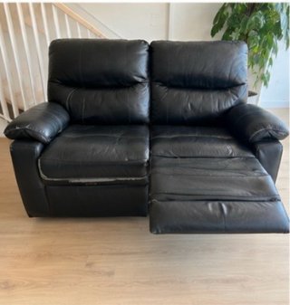 Sofá Relax Eléctrico Conforama Piel Negro