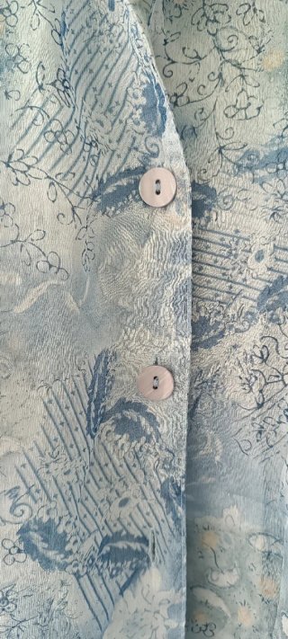 Blusa señora manga corta estampada