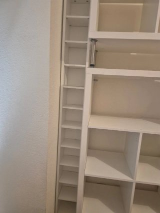 Mueble de salón blanco modular