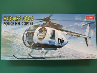 Maqueta Academy Hughes 500D Police Helicopter