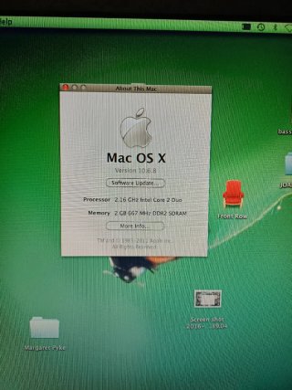 Macbook 2008 Negro