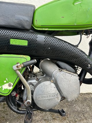 Kawasaki KE 125 Enduro Válvula Rotativa