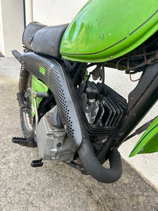 Kawasaki KE 125 Enduro Válvula Rotativa