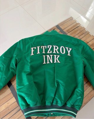 Cazadora Bomber Zara Verde