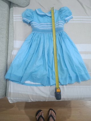 Vestido azul niña 5 años