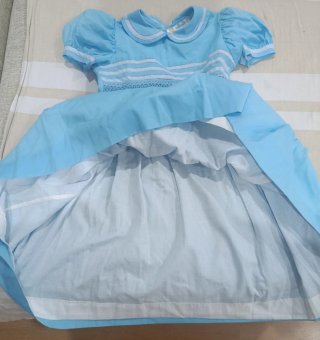 Vestido azul niña 5 años