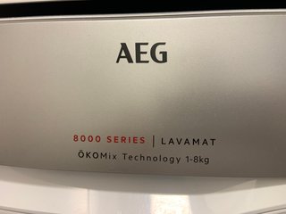 Lavadora AEG Serie 8000 8kg - Vapor