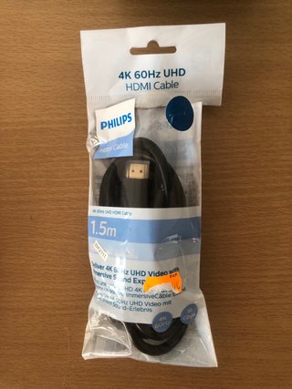 Cable HDMI Philips 4K 60Hz UHD 1.5m