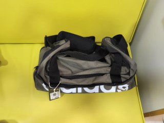 Bolso Adidas Linear Duffel S Gris