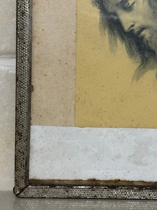 Quadro antico con immagine Sacra