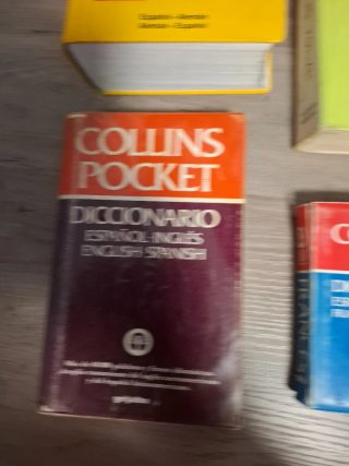 DICCIONARIOS, ALEMAN, INGLES, EUSKERA Y FRANCÉS