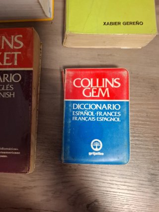 DICCIONARIOS, ALEMAN, INGLES, EUSKERA Y FRANCÉS