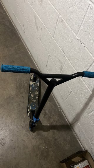 Patinete Decathlon Camuflaje Azul