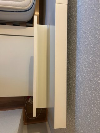 Cama doble IKEA 140x200 con cabecero