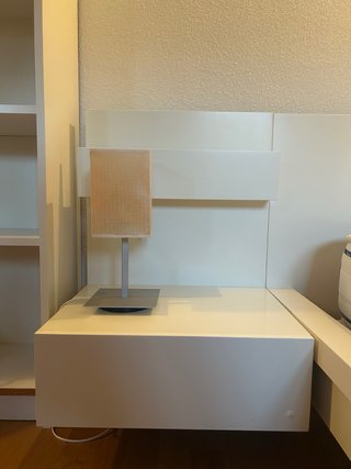 Cama doble IKEA 140x200 con cabecero