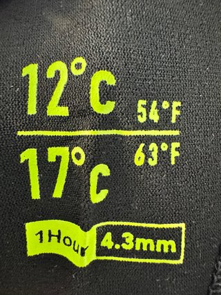 Traje nuevo neopreno OLAIAN + guantes y calcetines