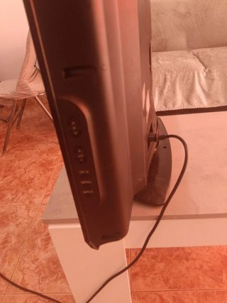 Televisión LG Negra