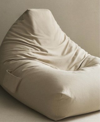 Puff Zara Home Algodón