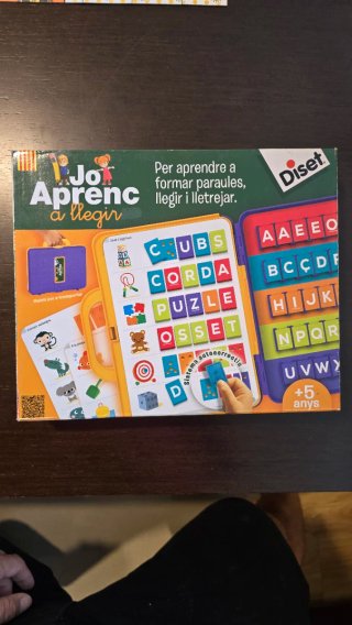 Jo Aprenc a Llegir DISET Joc educatiu.