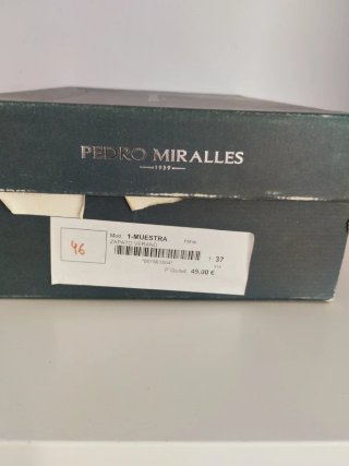Sandalias Pedro Miralles Madera Verde Talla 37